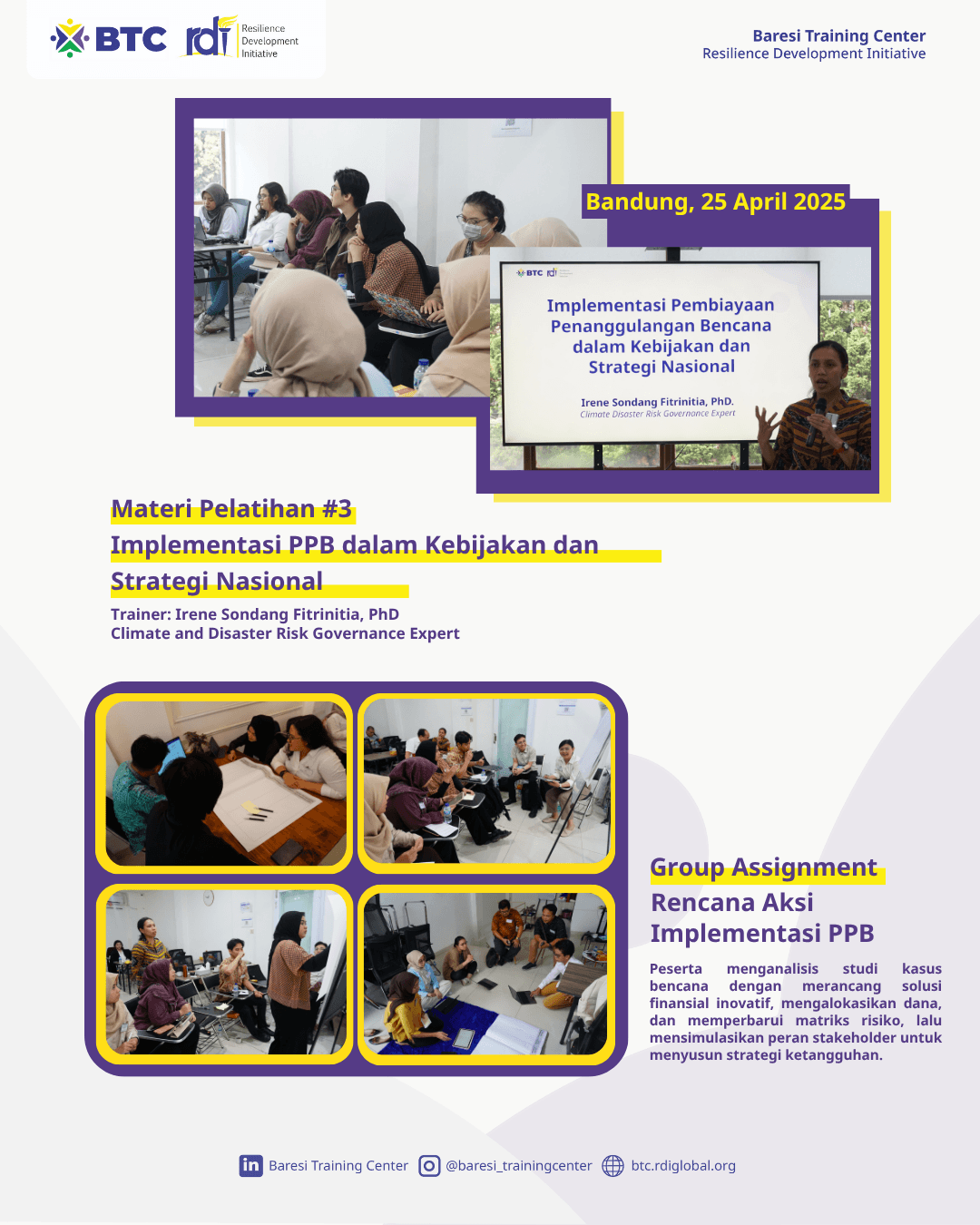 Pendekatan Komprehensif Dalam Pembiayaan Penanggulangan Bencana (PBB) image 4