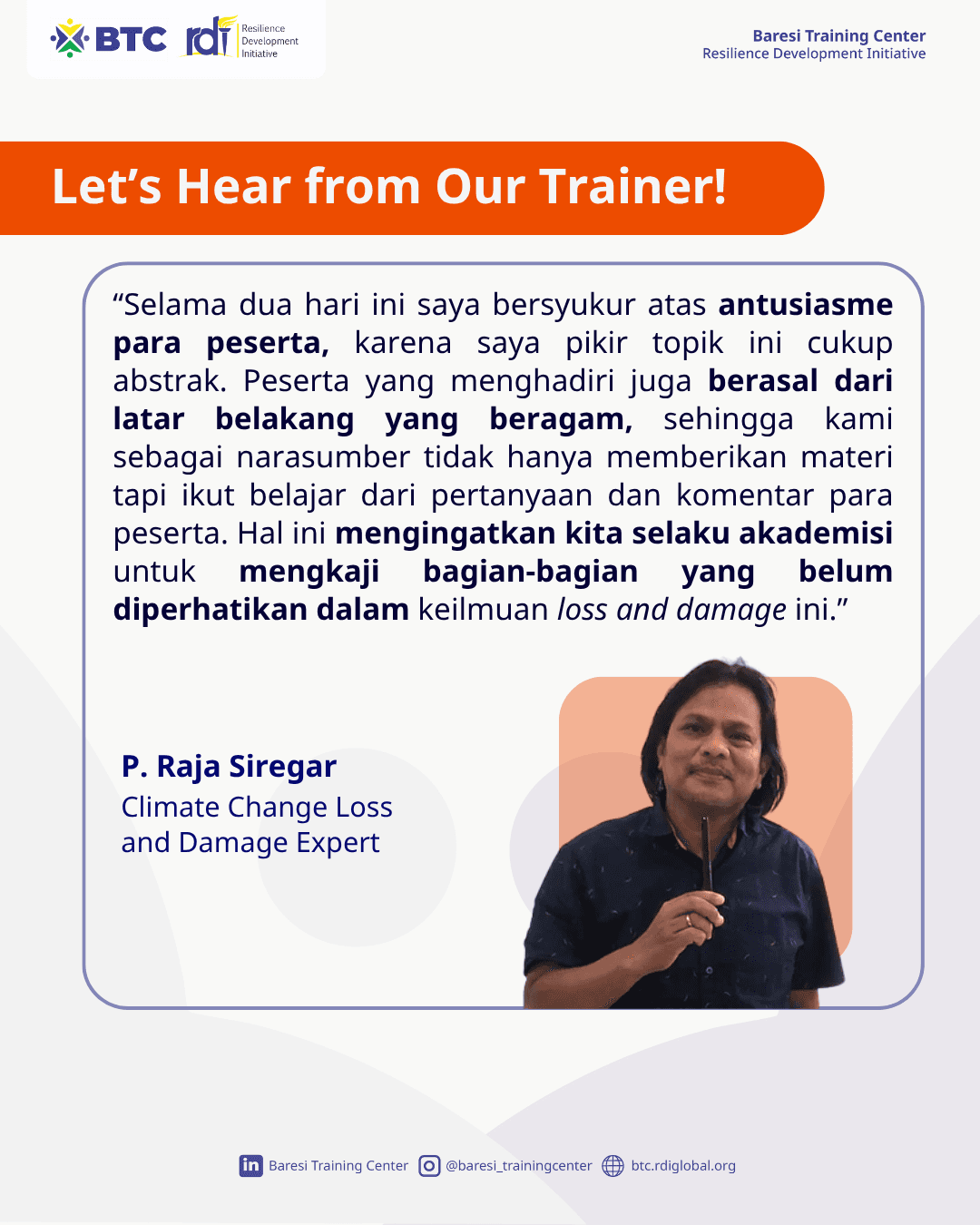 Menilai Dampak Perubahan Iklim dengan Pendekatan Loss and Damage: From Data to Action image 6