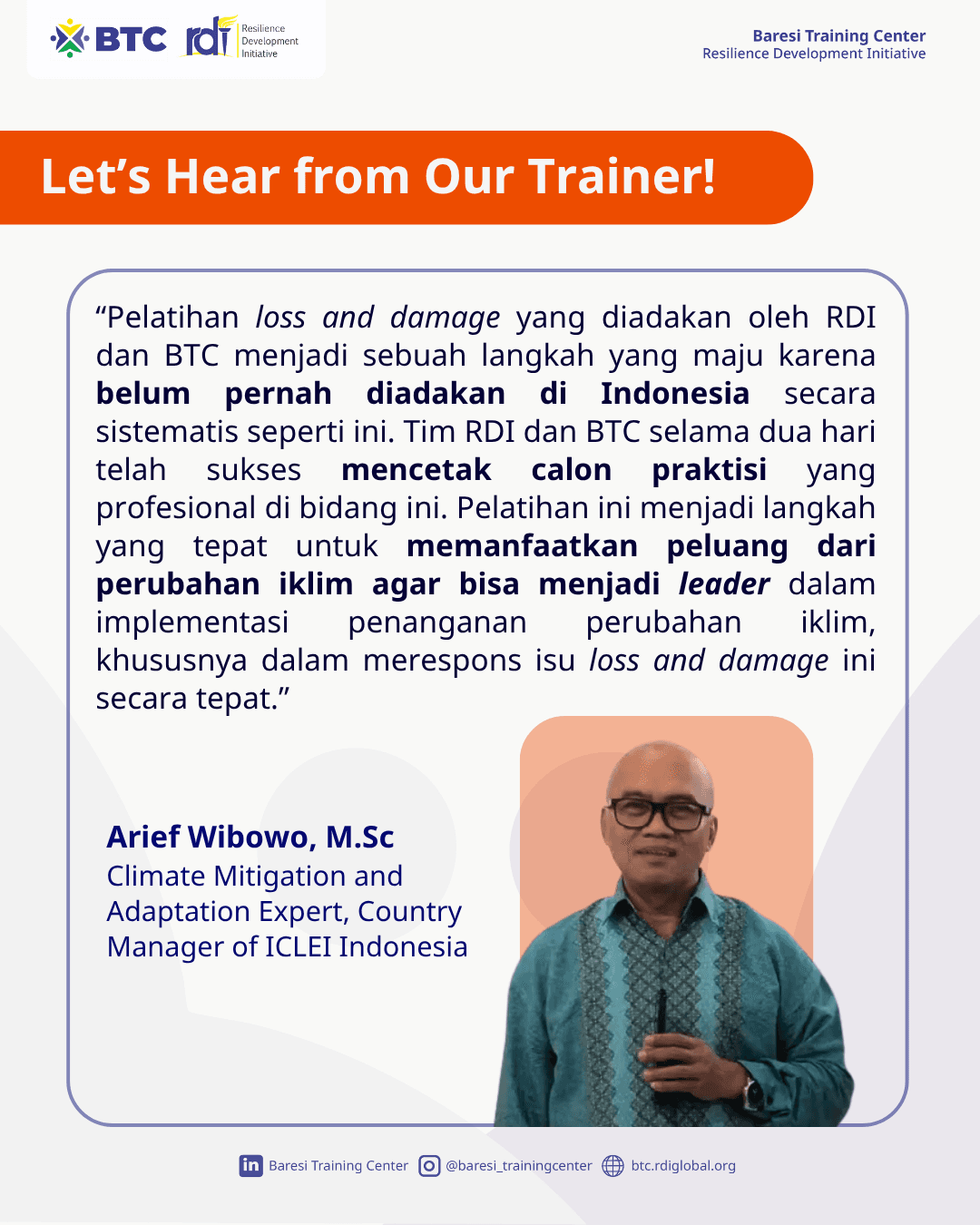 Menilai Dampak Perubahan Iklim dengan Pendekatan Loss and Damage: From Data to Action image 5